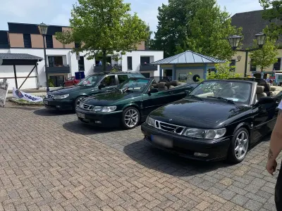 Używany Saab 9-3 150 KM (110 kW) 1999 Czarny Kabriolet