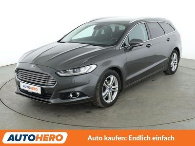 Gebraucht Ford Mondeo Titanium 179 PS (131 kW) 2017 Grau Kombi
