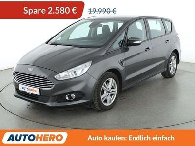 Grau Gebraucht 2019 Ford S-MAX Business Edition Van / Kleinbus | 17.410 € (Guter Preis)
