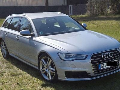 Begagnad Audi A6 S-Line 218 HK (160 kW) 2015 Silver Kombi