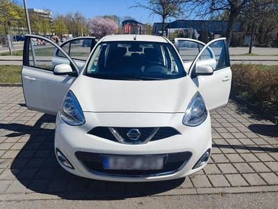 Second-hand Nissan Micra 80 CP (58 kW) 2015 Alb Hatchback