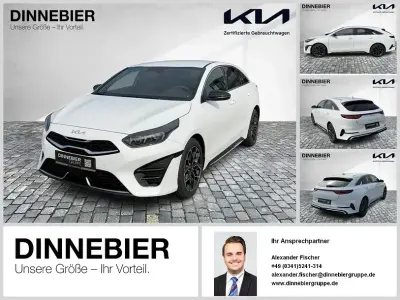 Nowe Kia ProCeed GT-Line 140 KM (102 kW) 2025 Biały Sedan/Limuzyna