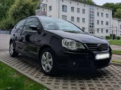 Gebraucht VW Polo Comfortline 65 PS (47 kW) 2007 Schwarz Kleinwagen