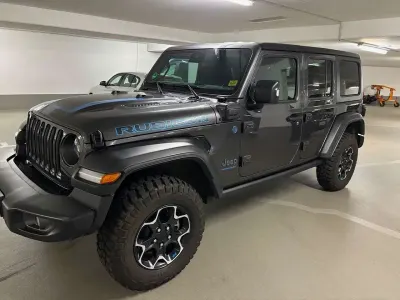 Gebraucht Jeep Wrangler Unlimited Rubicon 381 PS (280 kW) 2022 Grau SUV
