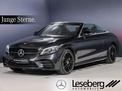 Brugt Mercedes C400 Night 333 HK (244 kW) 2022 Grå Cabriolet