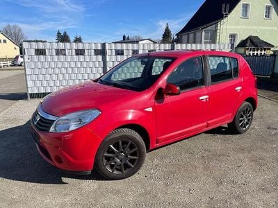 Gebraucht Dacia Sandero 75 PS (55 kW) 2009 Rot Limousine