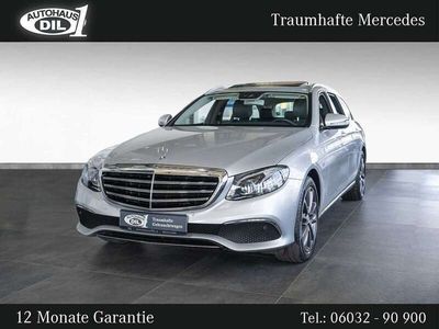Gebraucht Mercedes E250 211 PS (155 kW) 2017 Silber (iridiumsilber  metalliclack) Kombi