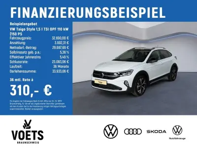 Neu VW Taigo Style 150 PS (110 kW) 2026 SUV