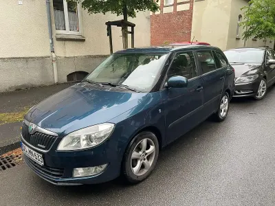 Gebraucht Skoda Fabia GreenLine 75 PS (55 kW) 2013 Blau Kombi