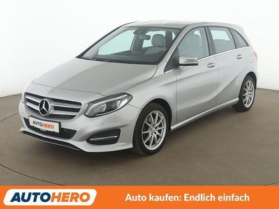 Gebraucht Mercedes B220 Style 177 PS (130 kW) 2017 Grau Van / Kleinbus