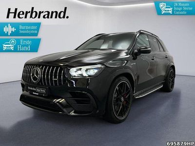 Gebraucht Mercedes GLE63 AMG AMG 612 PS (450 kW) 2023 Metalliclack obsidianschwarz SUV