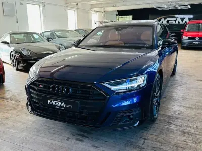 Brugt Audi S8 Sport 571 HK (419 kW) 2021 Blå Sedan