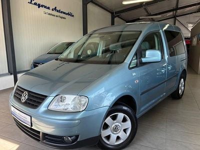 Usata VW Caddy Style 105 CV (77 kW) 2010 Blu Monovolume