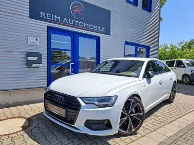 Używany Audi A6 S-Line 286 KM (210 kW) 2022 Biały Sedan/Limuzyna