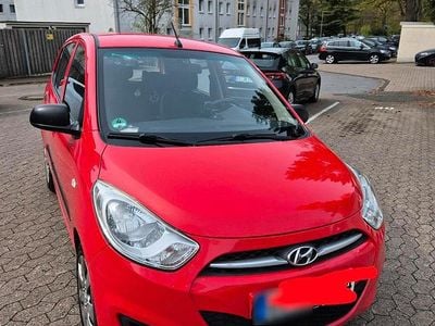 Brugt Hyundai i10 69 HK (50 kW) 2011 Rød Hatchback