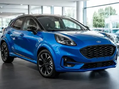 Gebraucht Ford Puma ST-Line 155 PS (114 kW) 2020 Blau SUV