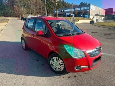 Gebraucht Opel Agila 2009 Rot Kleinwagen
