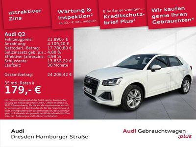 Gebraucht Audi Q2 Advanced Plus 110 PS (80 kW) 2023 Ibisweiß SUV