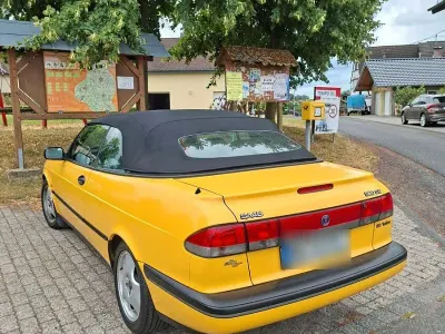 Gebraucht Saab 900 Cabriolet 185 PS (136 kW) 1997 Gelb Cabrio