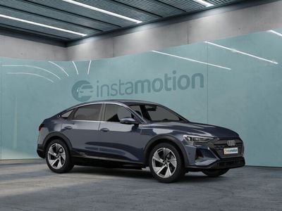 Brugt Audi Q8 e-tron Ambiente 300 kW (408 HK) 2024 Blå SUV