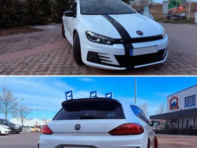 Gebraucht VW Scirocco R-line 220 PS (161 kW) 2014 Weiß Coupé