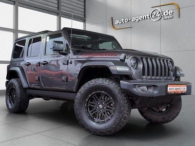 Gebraucht Jeep Wrangler Rubicon 200 PS (147 kW) 2021 Granite crystal (grau) met. clear coat SUV