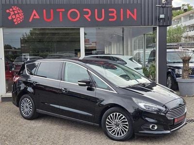 Schwarz Gebraucht 2018 Ford S-MAX Titanium Van / Kleinbus | 18.500 € (Fairer Preis)