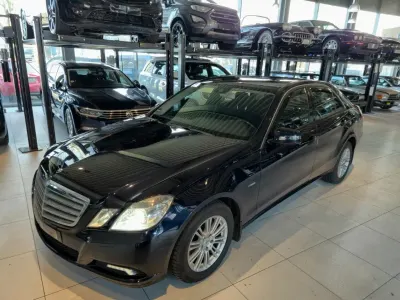 Brugt Mercedes E220 Elegance 170 HK (125 kW) 2010 Blå Sedan