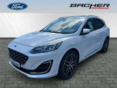 Gebraucht Ford Kuga Vignale 225 PS (165 kW) 2021 Weiß (arktisweiss) SUV