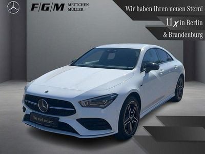 Polarweiß Gebraucht 2021 Mercedes CLA250e AMG line Limousine | 27.670 € (Fairer Preis)