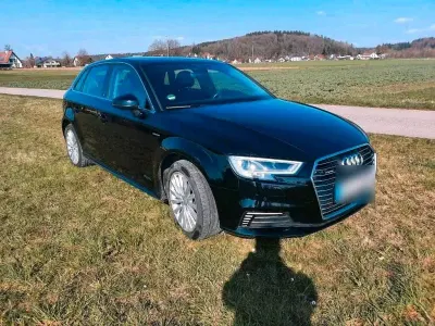 Używany Audi A3 e-tron Design 250 KM (183 kW) 2018 Czarny Hatchback