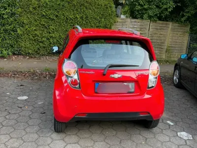 Gebraucht Chevrolet Spark 2010 Rot Kleinwagen
