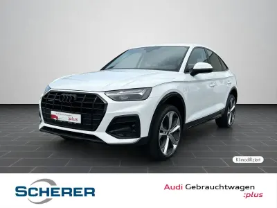 Gebraucht Audi Q5 Sportback Advanced Plus 204 PS (150 kW) 2024 Arkonaweiß SUV