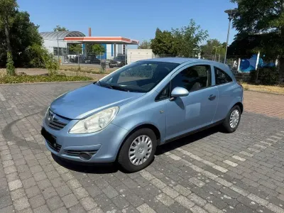 Gebraucht Opel Corsa Edition 60 PS (44 kW) 2009 Blau Kleinwagen