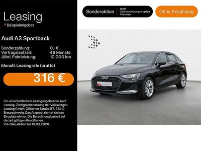 Gebraucht Audi A3 Advanced 150 PS (110 kW) 2025 Mythosschwarz metallic Limousine
