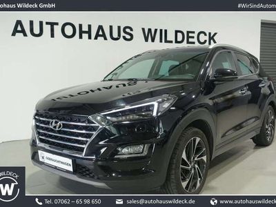 gebraucht Hyundai Tucson TUCSON1.6 Premium 4WD Navi LED Leder AHK 360° BC