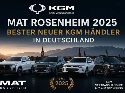 Neu KGM Rexton 201 PS (147 kW) 2026 Schwarz SUV
