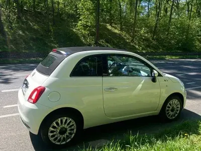 Brugt Fiat 500C 69 HK (50 kW) 2019 Hvid Cabriolet