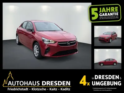 Gebraucht Opel Corsa Edition 75 PS (55 kW) 2022 Chili rot/kardio rot (metallic) Kleinwagen