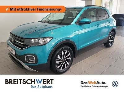 gebraucht VW T-Cross - 1.0 TSI Active Navi ACC PDC LightAssist