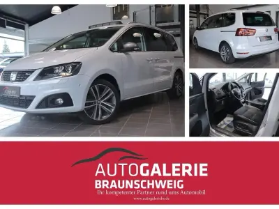 Gebraucht Seat Alhambra FR-Line 150 PS (110 kW) 2021 "white" silber Van / Kleinbus