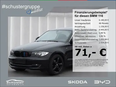 Gebraucht BMW 116 Sport Line 122 PS (89 kW) 2011 Schwarz Kleinwagen