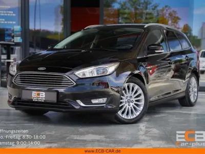 Używany Ford Focus 120 KM (88 kW) 2018 Czarny Kombi