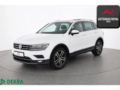 Gebraucht VW Tiguan Highline 190 PS (139 kW) 2019 Pure white SUV