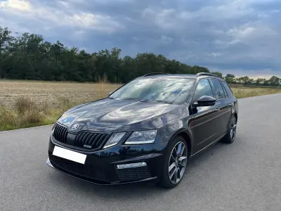 Gebraucht Skoda Octavia vRS 184 PS (135 kW) 2019 Schwarz Kombi