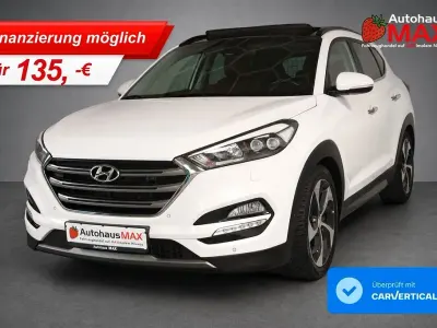 Gebraucht Hyundai Tucson Premium 185 PS (136 kW) 2016 Weiß SUV