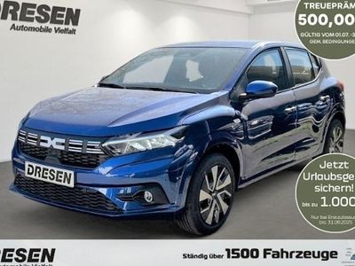 Neu Dacia Sandero Expression 91 PS (66 kW) 2025 Blau Kleinwagen