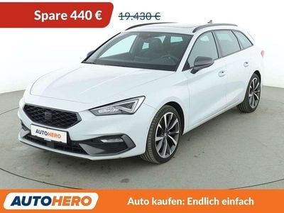 Gebraucht Seat Leon FR 150 PS (110 kW) 2020 Weiß Kombi