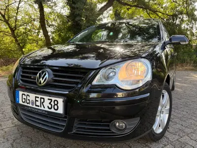 Gebraucht VW Polo United 69 PS (50 kW) 2009 Schwarz Kleinwagen
