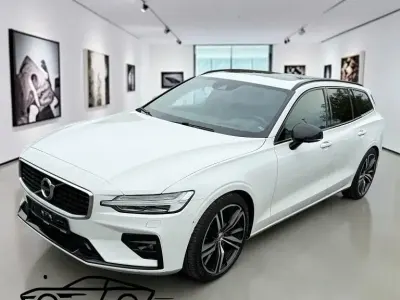 Gebraucht Volvo V60 R-Design 190 PS (139 kW) 2019 Weiß Kombi